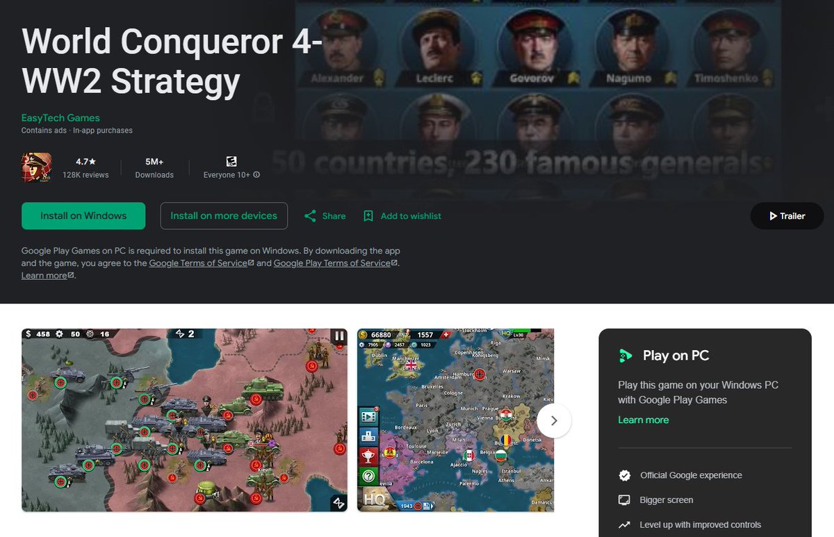 easytech_game's tweet image. World Conqueror 4 new 1.22.0 version for Android is now available on the Google Play Store!
play.google.com/store/apps/det…