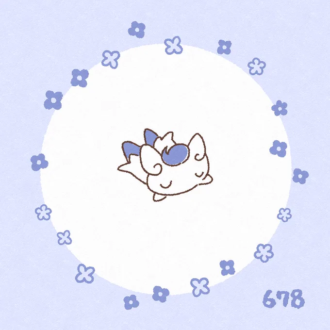 No.678 ニャオニクス メスのすがた