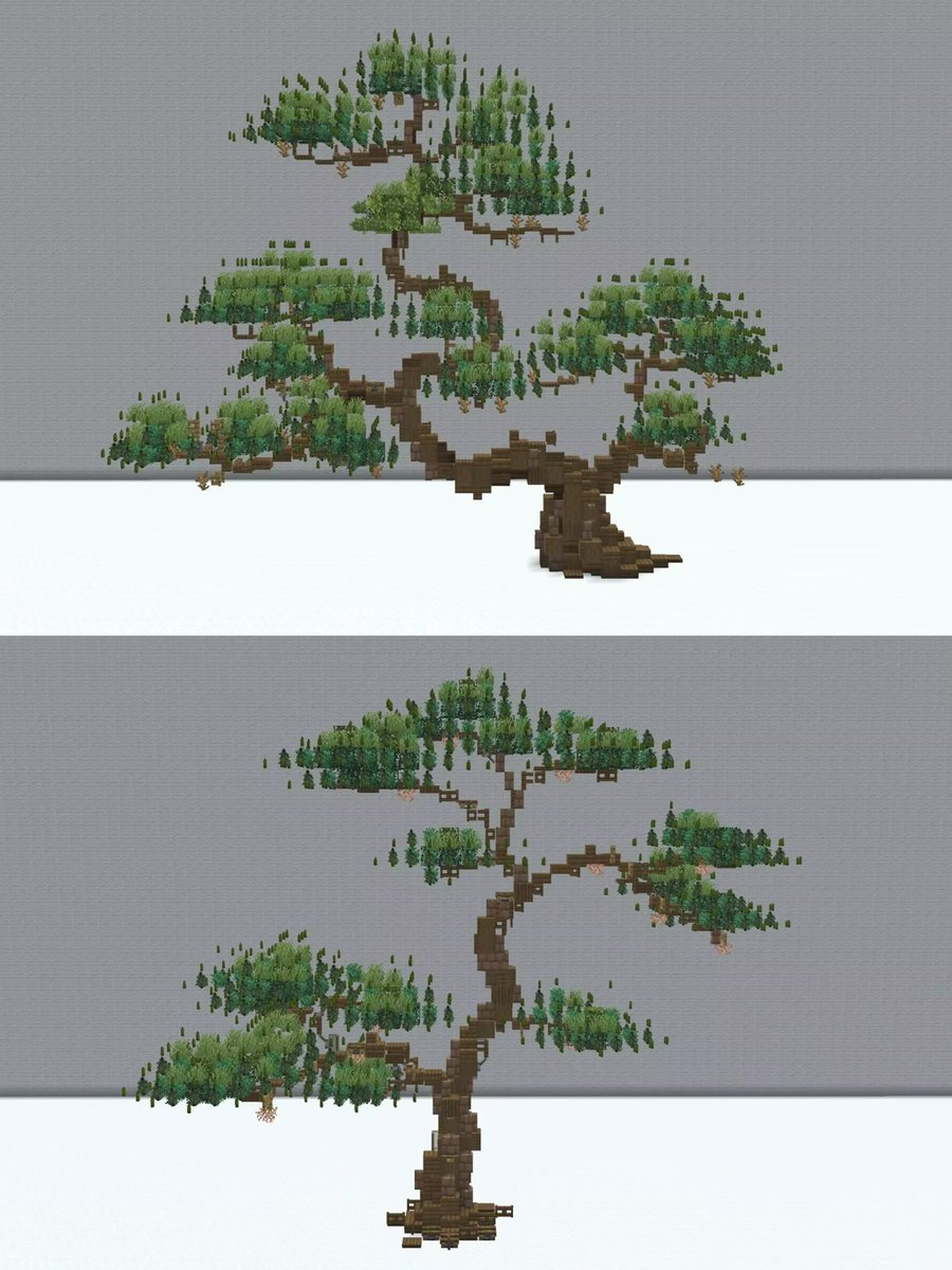 松（まつ）pine ☘️

 #Minecraft 
#Minecraftbuilds
 #minecraft建築コミュ