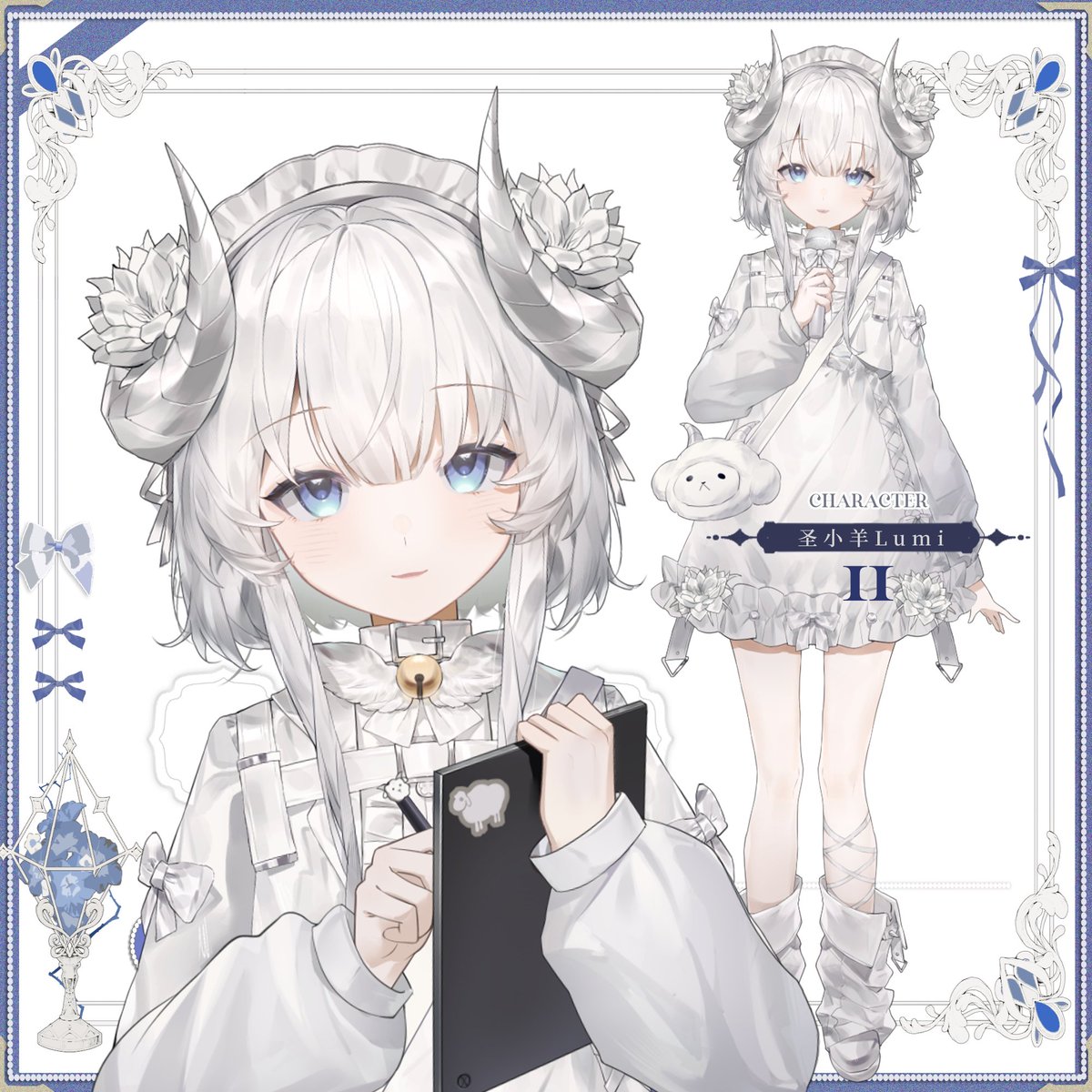 Baily_ovo's tweet image. 【live2dモデル/live2d model for sale】Little Lamb Lumi

Soft as snow, ready to sparkle on stream. 🐑✨

[SALE] How to get: ↓↓↓↓↓ bailyovo.booth.pm/items/7637975

#Live2D #VTuber #Live2Dmodel