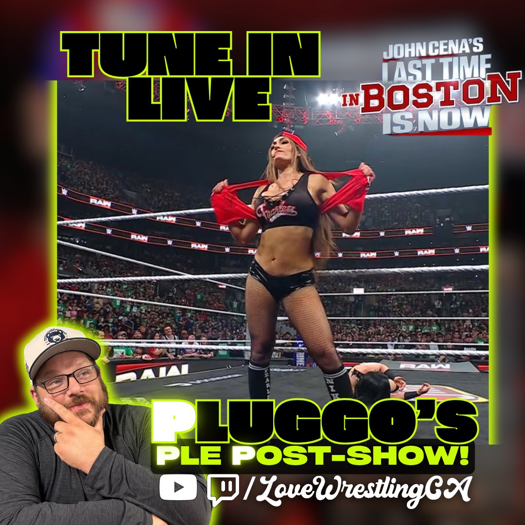 Tune into <a href="/LoveWrestlingCA/">Love Wrestling || Love Pro Wrestling</a> immediately following #WWERAW as we talk the biggest moments of the night and none bigger than Nikki Bella turning on Stephanie Vaquer! 

What a final night in Boston for John Cena too! 

youtube.com/live/5ATQX-e2W…