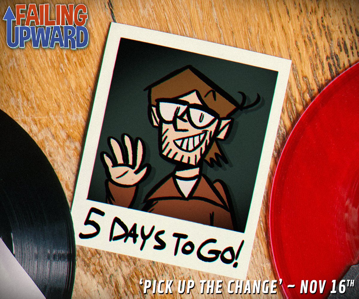 It's coming! We're putting the final touches on the new episode of Failing Upward, "Pick Up The Change"! Meet Emerson, played by our first guest star voice <a href="/hotterdad/">Hot Dad</a>!