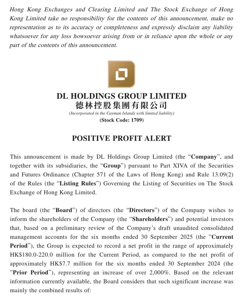 DL Holdings (@dl_holding16552) / Posts / X