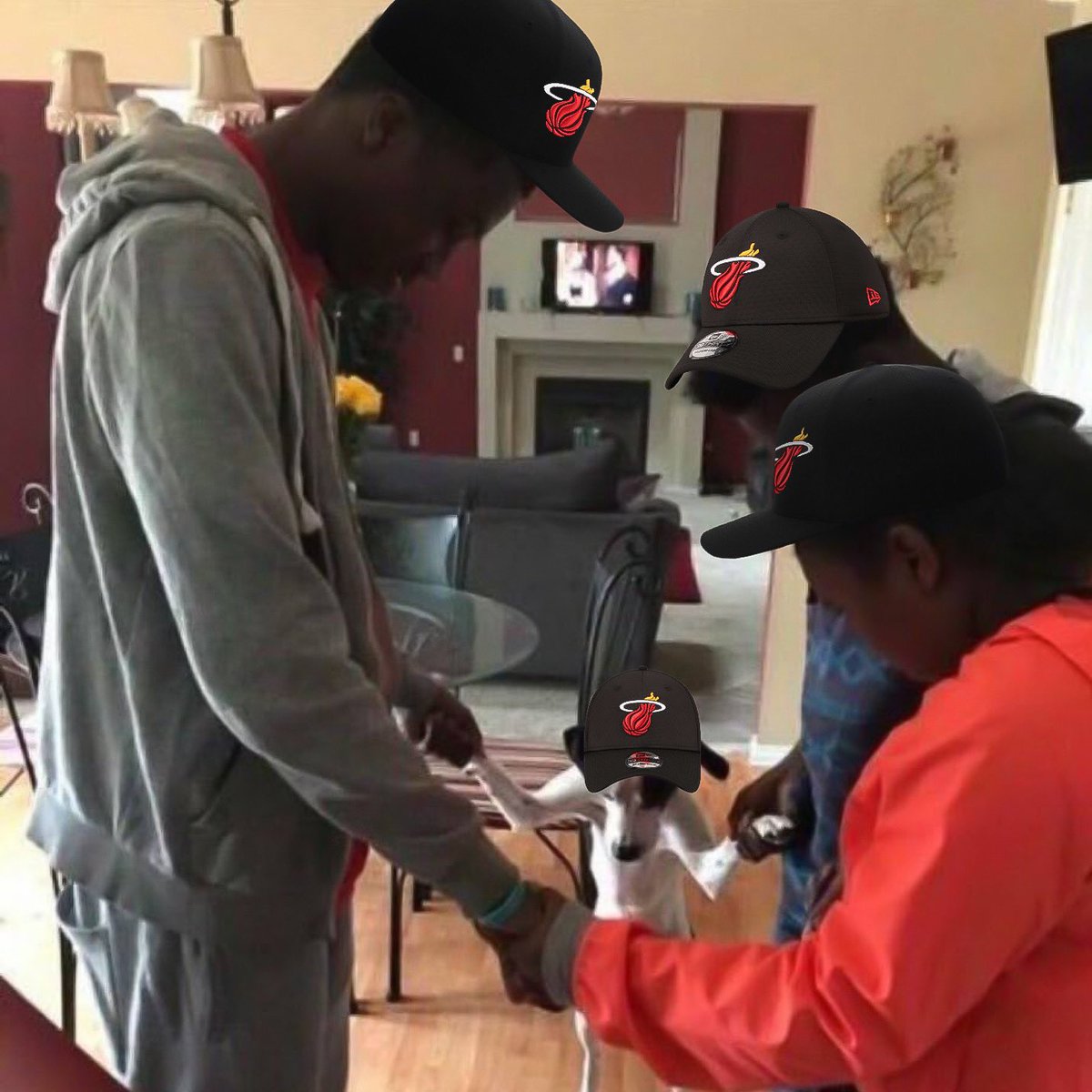 HOLD HANDS AND PRAY #HEATNATION