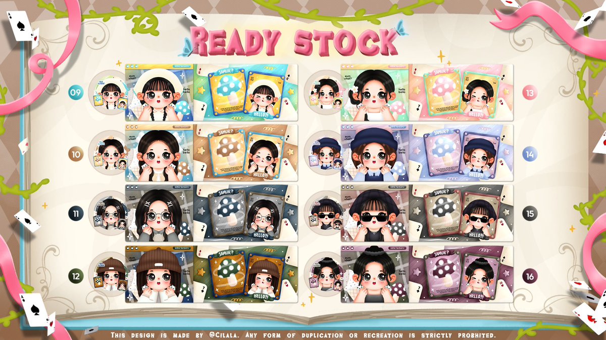 🦭  𓏲♡ .  Help repost? ⁺.. thank you  ⊹

⑅ ꒰ ding—dong! 🦭🥛 Cila‘s page :: 𝑲𝒐𝒃𝒂𝒎𝒍𝒂𝒏𝒅 ꔛ 🥣 bawa ready stock layout 'Pocapoca'  ⩩ ⠟⟡˖  🍓🧁 yang bisa kamu jemput dengan harga 29.000 pada : 🐾 

♡ 𖦹  🗓️ 11 November 2025
♡ 𖦹  ⏰ 19.30 WIB

⊹ ࣪˖ 𓈒 #zonauang