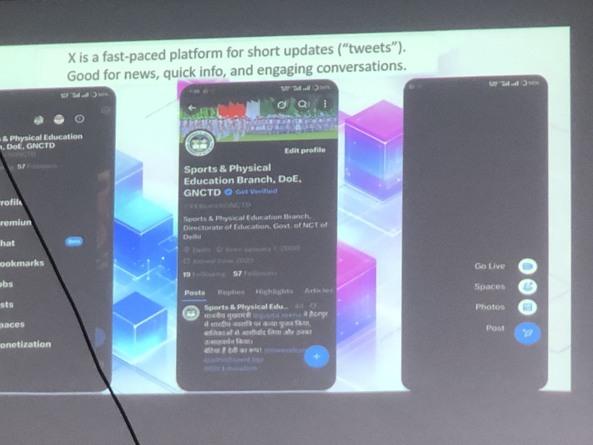 NSS PO training of social media at chhatrasal stadium <a href="/PEBranchGNCTD/">Sports & Physical Education Branch, DoE, GNCTD</a> <a href="/_NSSIndia/">NSS India</a>