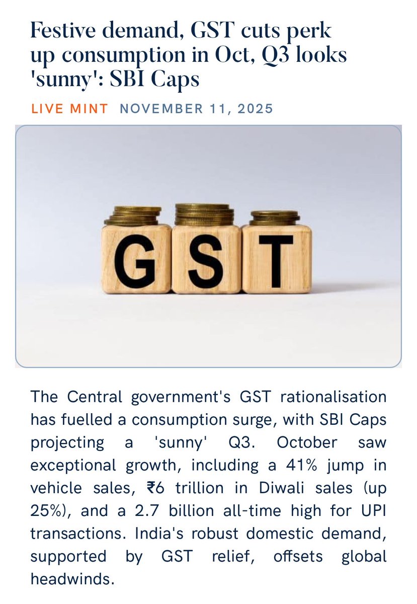 zahidpatka's tweet image. By exempting selected life-saving cancer drugs from GST, 
PM @narendramodi
#NextGenGSTReforms 
has eased the financial burden on patients and families, making critical treatments more affordable and accessible.
A true step towards #HealthForAll.
livemint.com/news/india/fes…
@PMOIndia