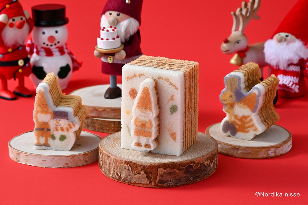ノルディカニッセの型ぬきバウム』 ▪️電飾にからまるサンタ：1個594