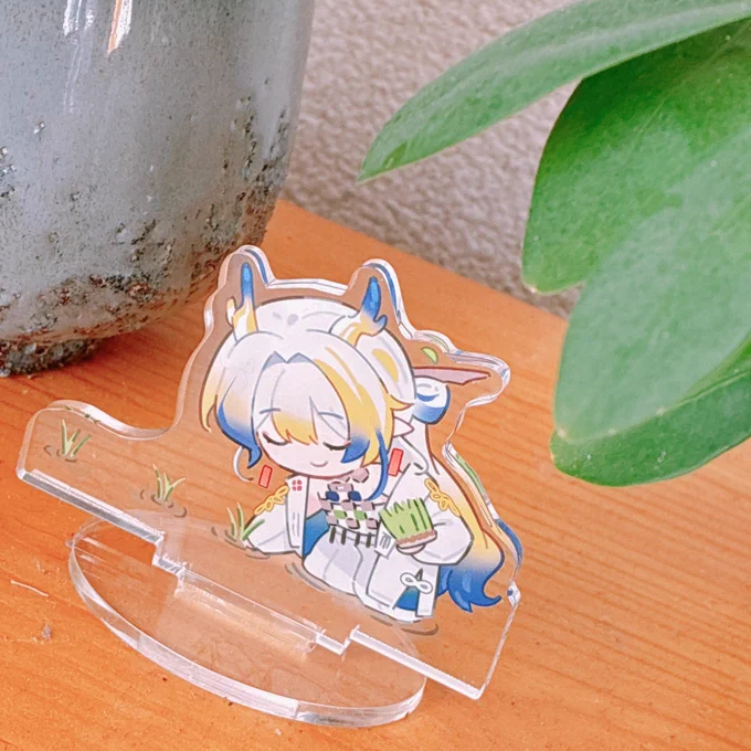 過去のイベントで頒布したケオベとシュウのアクリルブロックが、お求めやすいサイズのアクスタになって再登場だ!! 11/15開催のAiSで1000円で頒布予定です!よろしくおね!