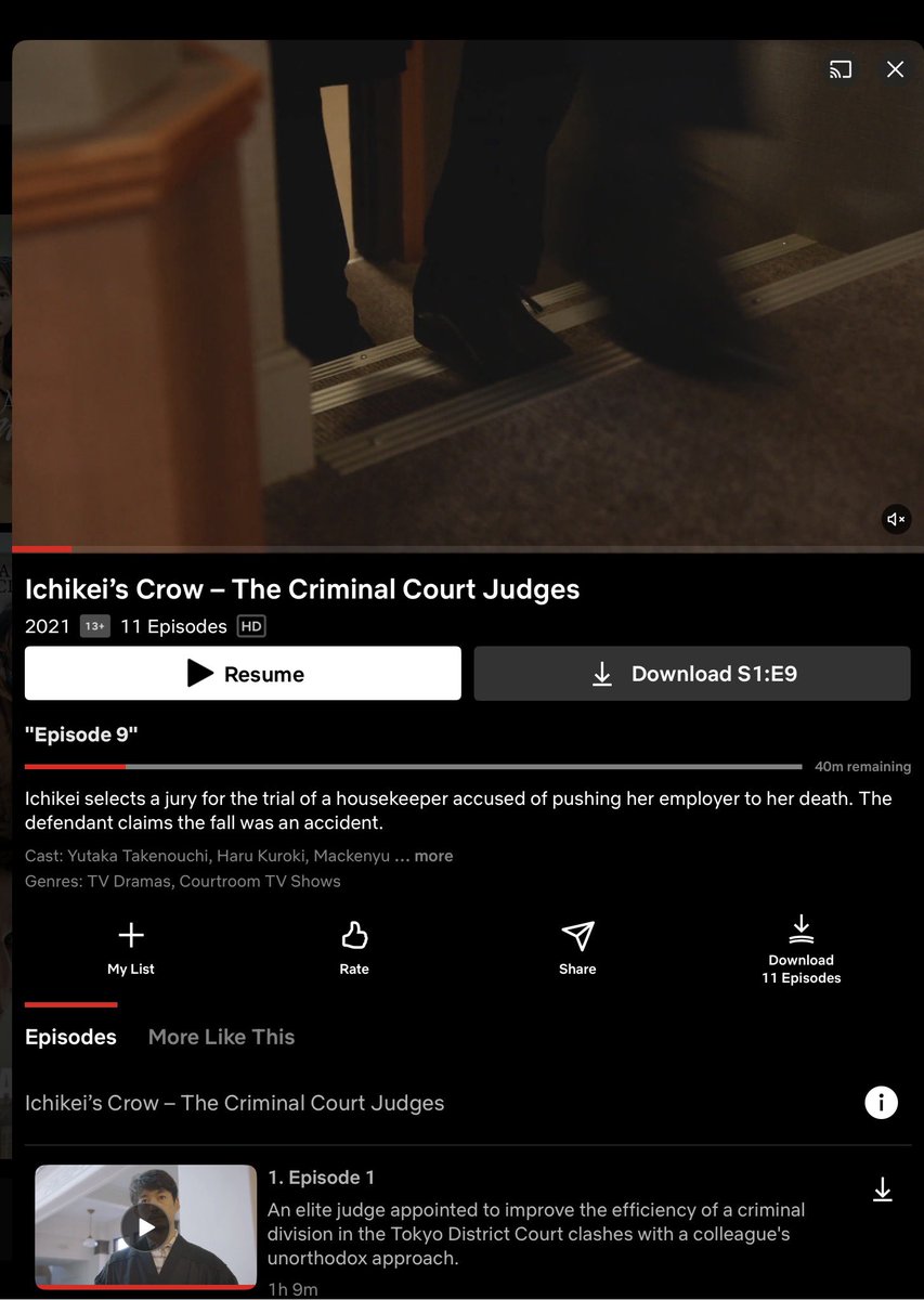 redtestwine's tweet image. ช่วงนี้ ดูแต่ series ญี่ปุ่น บางเรื่องสนุก บางเรื่องงั้นๆ

แต่เรื่อนี้สนุกนะ ดูรวดเดียวไป 9 episodes มีทั้งหมด 11 
มองให้เห็นว่า #ศาลญี่ปุ่น คงเป็นแบบนี้ 
#Plot เรื่องดีนะ