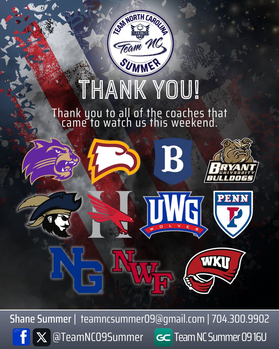 Thanks to all the coaches who came to watch us in Legacy Veterans Tribute Showcase in Atlanta over the weekend!  <a href="/TeamNCSoftball/">Team North Carolina Softball</a>