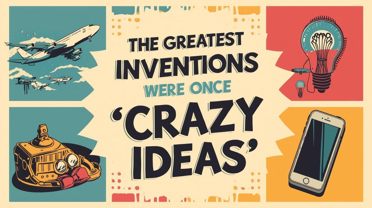 genesiseventsin's tweet image. On a scale of 1 to 5, how comfortable are you with ideas that totally shake things up?
The greatest inventions were once “crazy ideas”—like the airplane or the smartphone. 

Join Workshop in November  : buff.ly/R8qqoTe 

#ThinkCreative
#ProblemSolvingFun
#UnlockInnovation