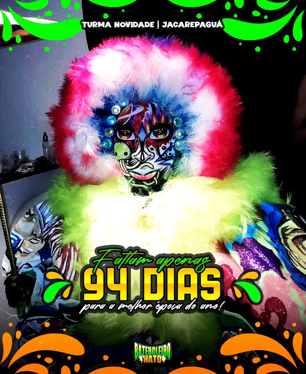 FALTAM APENAS 94 DIAS 🎭