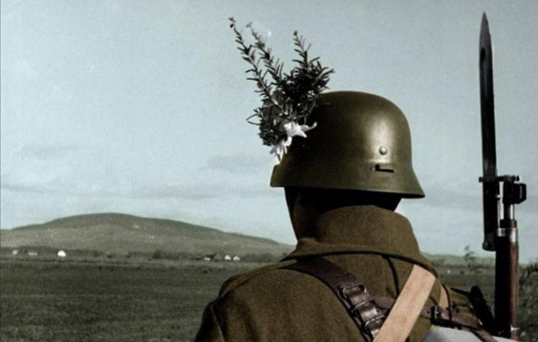 “We had set out in a rain of flowers to seek the death of heroes. The war was our dream of greatness, power and glory. It was a man's work, a duel on the fields whose flowers would be stained with blood. There is no lovelier death in the world.” - Ernst Junger