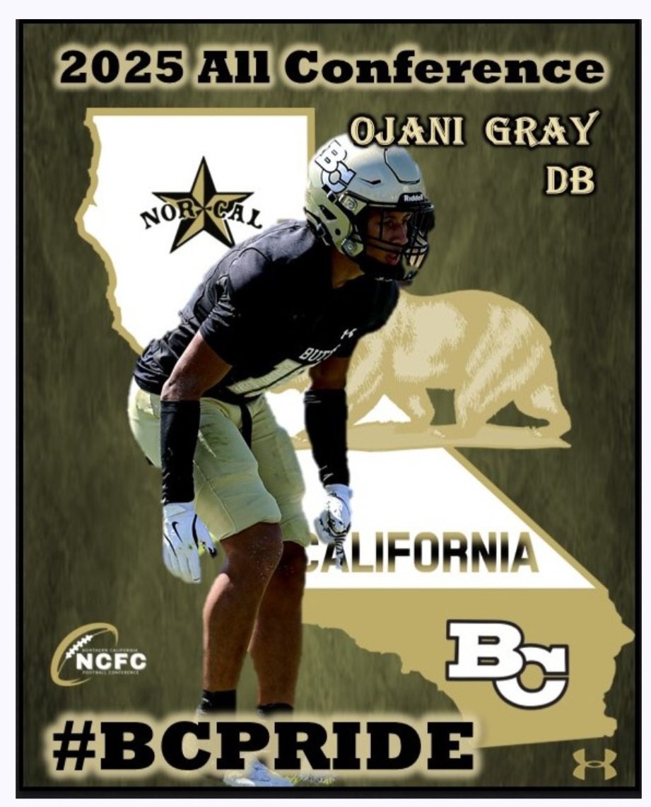 Blessed to be awarded All conference!! #playoffs #BCPride 
<a href="/ButteFootball/">Butte College Football</a> 
<a href="/DBCoachNoxBC/">Coach Nox</a> <a href="/Coach_Snelling/">Coach Snelling</a> <a href="/CoachPhipps8/">Matt Phipps</a> <a href="/Coach_Hays2/">Jon Hays</a> <a href="/CoachFlesh/">Coach Flesher</a> <a href="/Coach_Busey/">Alan Busey</a>