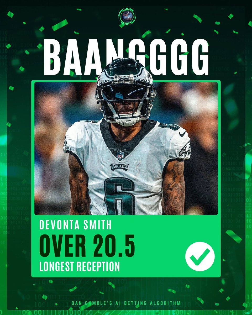 💥 BAAANNGGG! 💥

The Slim Reaper goes up and gets it!

Hit that ❤️ if you tailed!

Another Pick of the Day W!