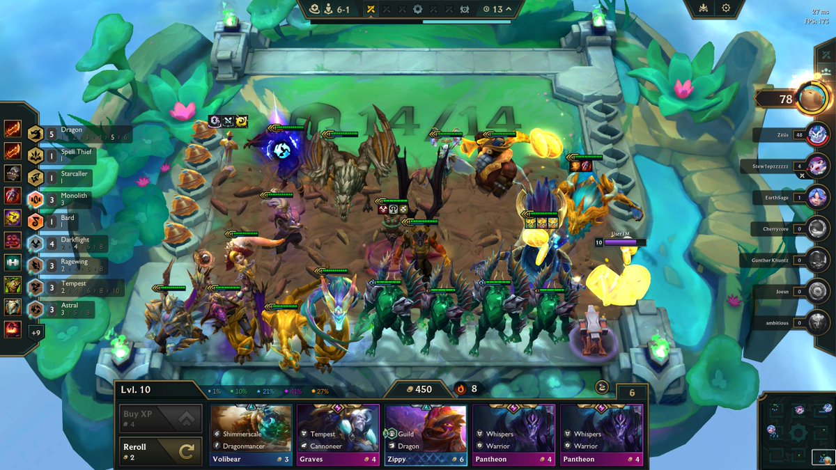 UserTMCS's tweet image. Guys look at my tft board