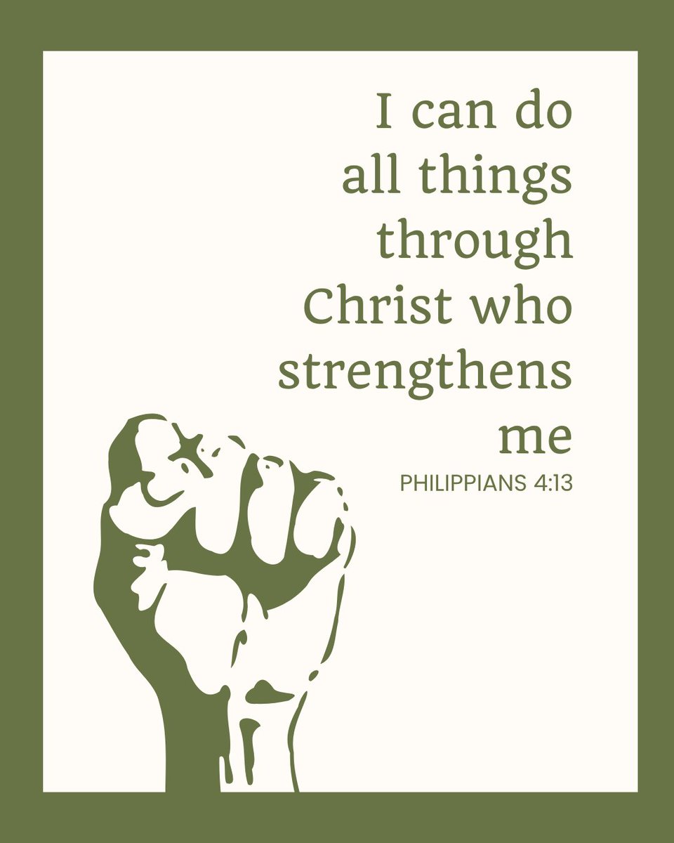 va_aig's tweet photo. Feeling weary? Remember — you’re never doing it alone. 
When challenges feel heavy, hold on to this truth: “I can do all things through Christ who strengthens me.” 
Type “AMEN” if you’re claiming this strength today! https://t.co/m9LQe5xReH