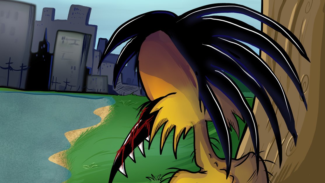 Comickpro's tweet image. I have this constant urge to make stuff of my most unknown/obscure characters that no one knows or remembers haha. That being said a mini Trash and Clash short is on the way. Why?! because I felt like it heh. Also, this will be my first animation made 100% in Moho!