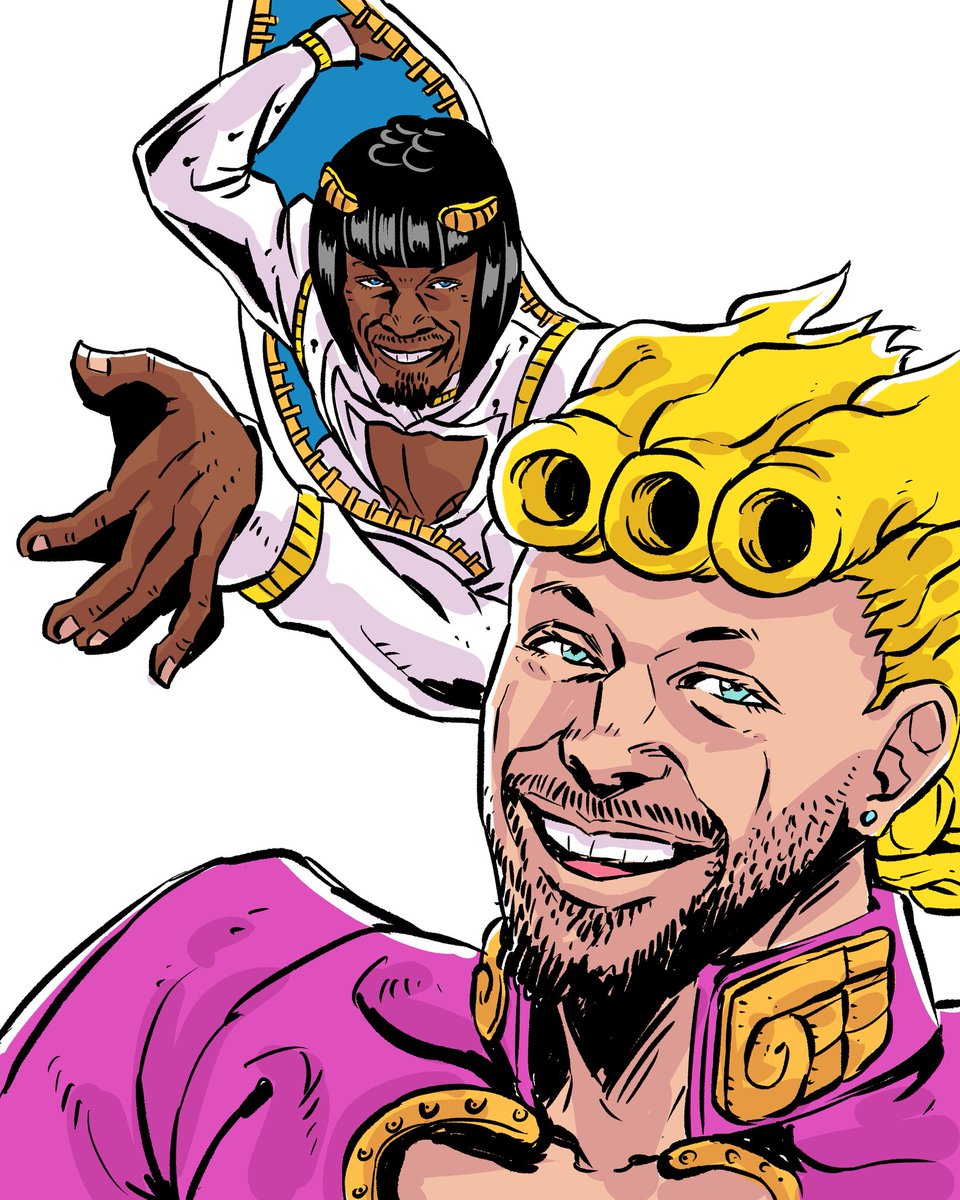 luckymong1's tweet image. Steph&apos;s Bizarre Adventure: Golden State Wind. #stephencurry #jimmybutler