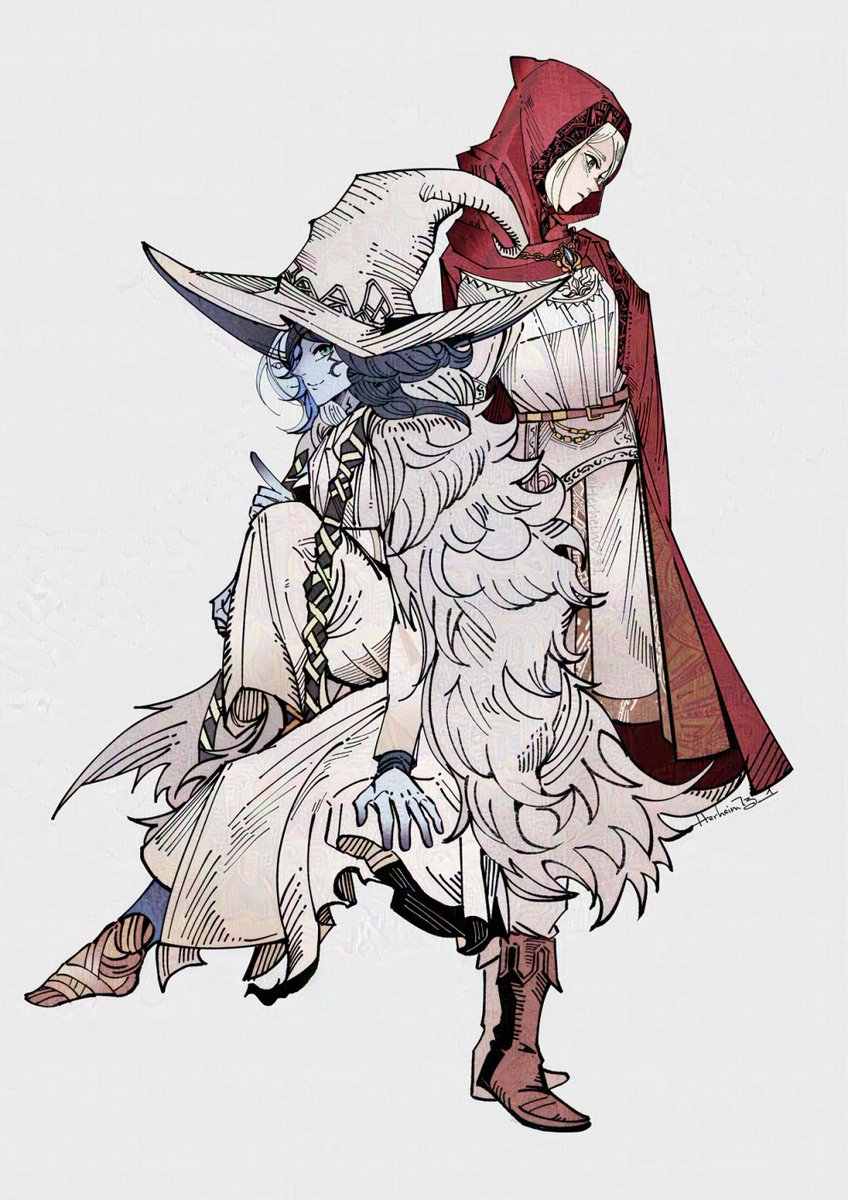 魔女ラニ 「#ELDENRING #エルデンリング」|Herheim@Commissions open!/リクエスト大歓迎のイラスト