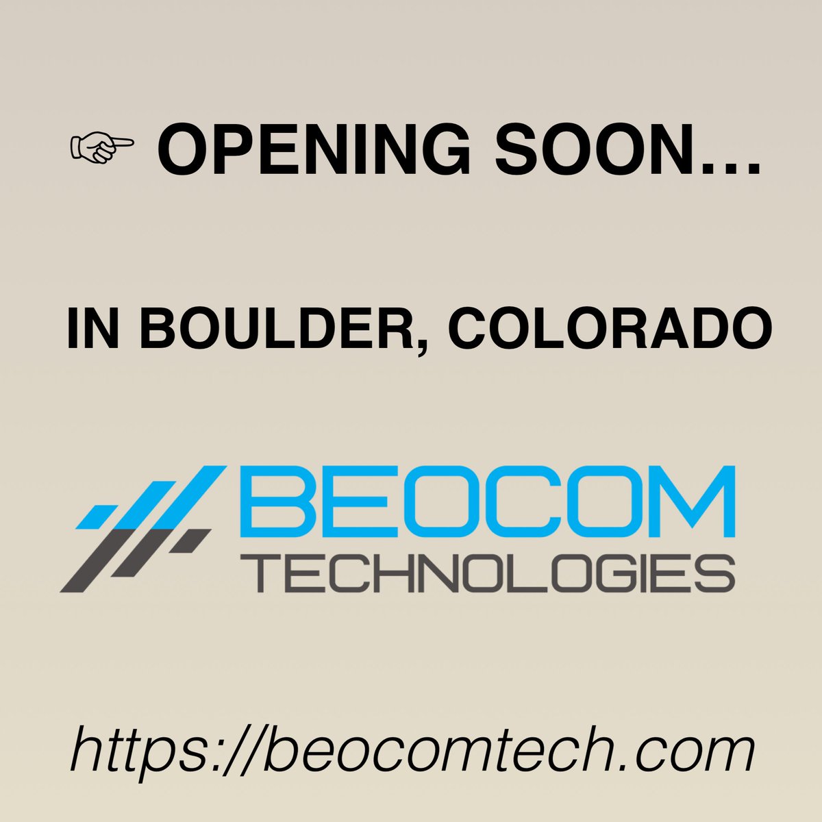 BEOCOMTech's tweet image. 