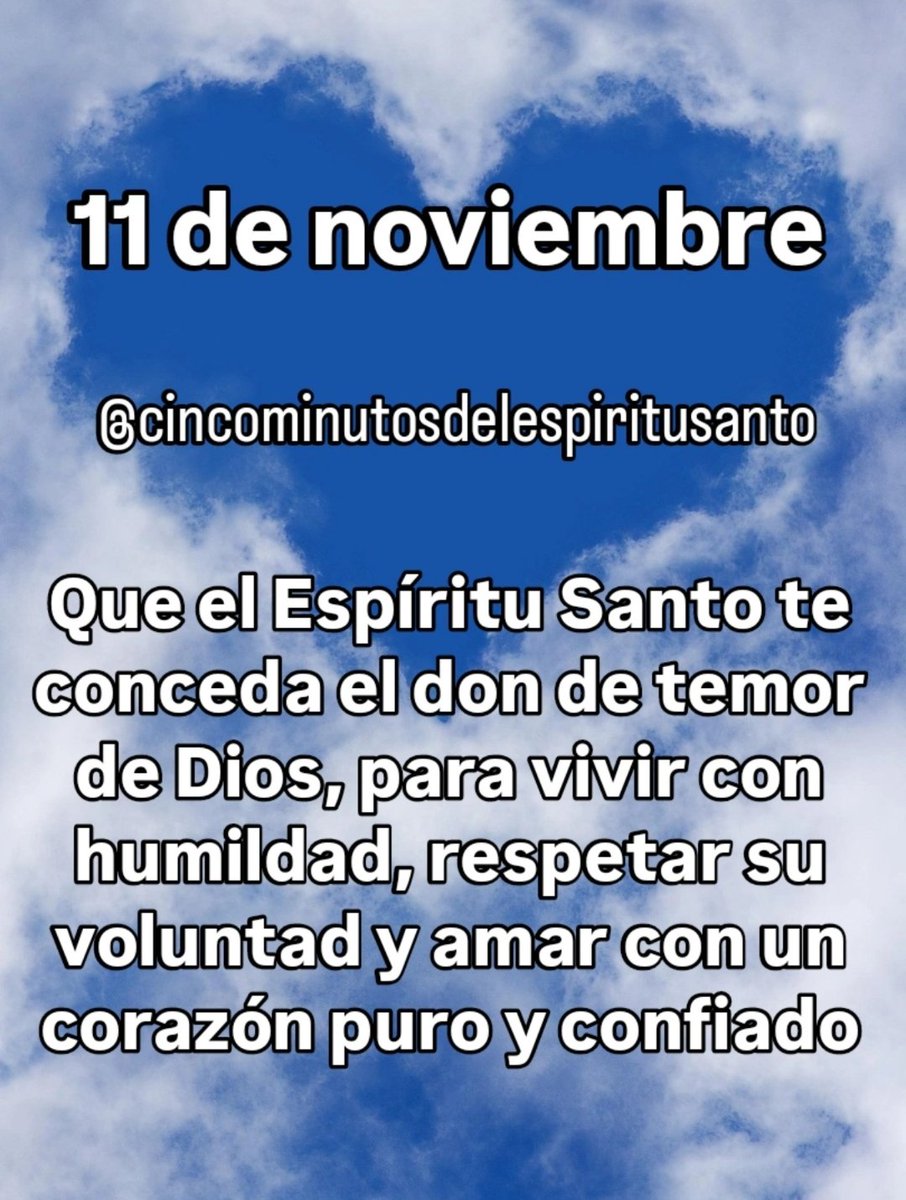 LosCincoMinutos's tweet photo. #MotivaciónEspiritual #CincoMinutos #EspírituSanto #TemorDeDios #Dones #Fe #Esperanza #Sabiduría #Respeto #AmorDeDios #PazInterior #Reflexión #Gratitud #VidaEspiritual #Confianza #Bendición #Renovación https://t.co/AWTZGSNWT2
