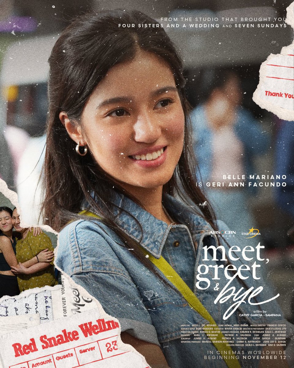 bellelieversofc's tweet photo. Tonight, a dazzling Geri Ann will grace the red carpet. We will finally see the strong, independent daughter — and we’d only love every bit of who she is. Are you ready to meet her? 

BELLE AS GERI

#MeetGreetAndBye
#MGBTheWorldPremiere https://t.co/yrhppBKOca