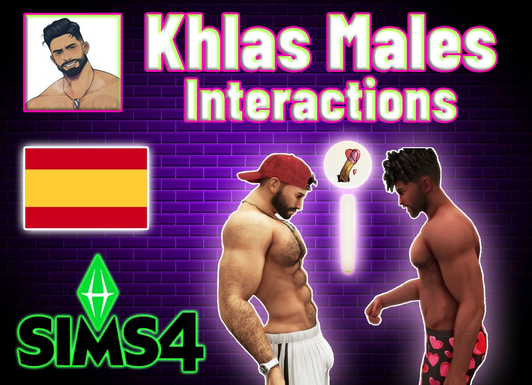 simshub_1's tweet photo. The Sims 4 Traducción Español para el Mod KHLAS MALES INTERACTIONS By Khlas / VERSIÓN 1.7.1 &amp; 1.8.0 ( Publica &amp; Patreon )

✅ ACTUALIZACIÓN: 01/11/25 &amp; 03/11/25

LINK: https://t.co/Tt6bBhTtxp

#TheSims4 #wickedwhims #lossims4 #TS4 #Sims4 #nsfw #sims4snfw #TheSims4nsfw #game https://t.co/fhWltCC7hw