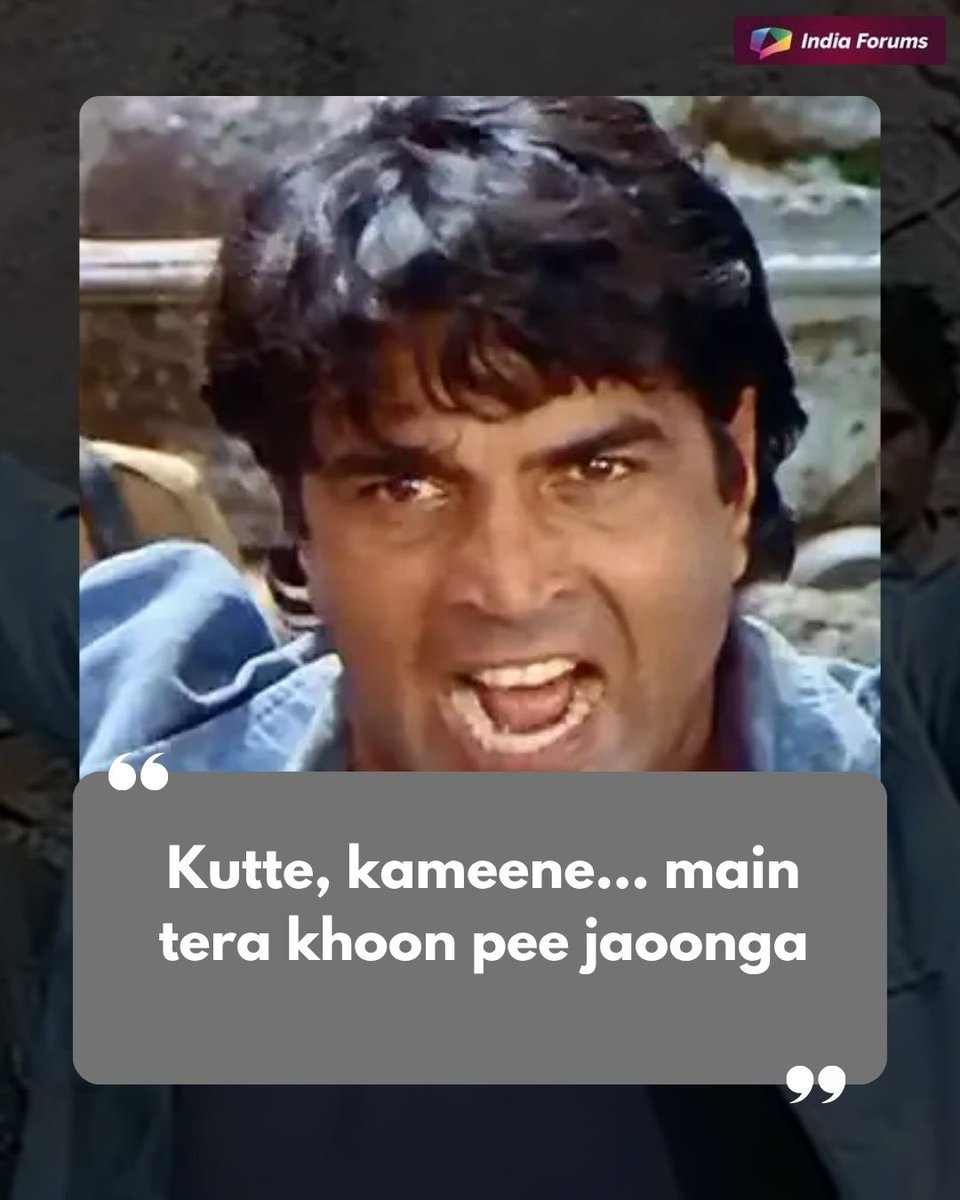 indiaforums's tweet photo. Revisiting Dharmendra’s most iconic dialogues words that have left an indelible mark on Bollywood. 🙏🏻
.
.
.
#IF #IndiaForums #Dharmendra #BollywoodLegend #TimelessDialogues #BollywoodLegend #IconicDialogues #TimelessCinema #BollywoodClassics #LegendaryActor #CinematicMoments #BollywoodHeritage #FilmIcon #EvergreenDialogues