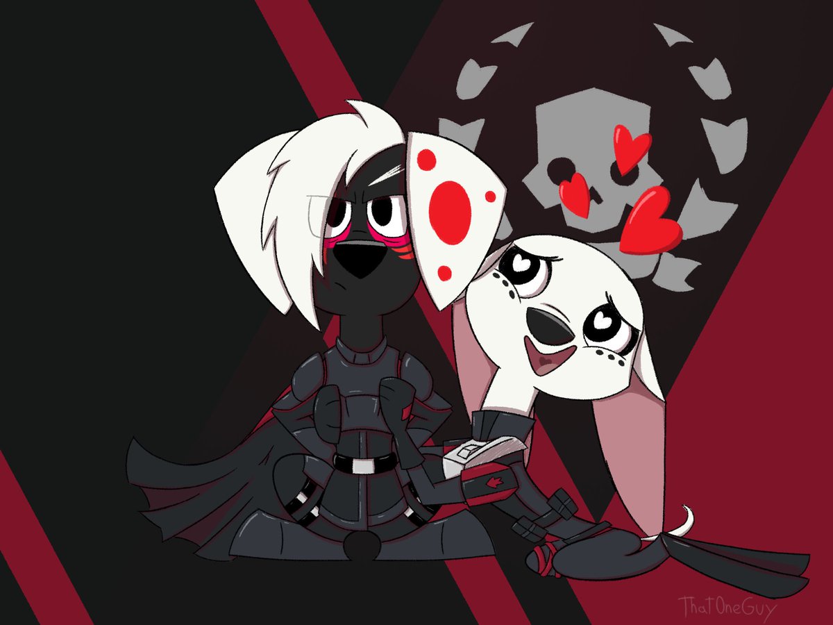 Th4t0n3Dude's tweet photo. E-1 Pilot Dolly swoons over “Doubt Killer” Demon after another successful mission stomping out commie clankers!

Comm for @Demon2000Dark

[This message is approved by the Ministry of Truth] https://t.co/K0OXy45Nkg