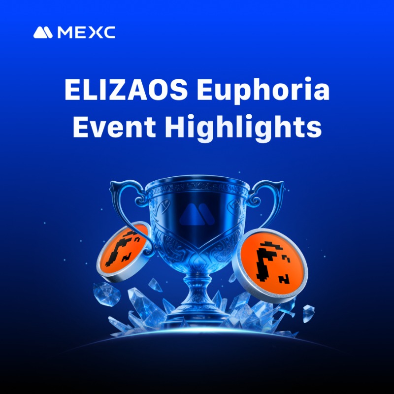MEXC's tweet photo. Giving away a massive $1,000,000 in the #ELIZAOS Euphoria event! @ElizaEcoFund

🎁Maximum earnings: Stake $ELIZAOS for up to 400% APR
🎁Minimum cost: Enjoy 0-fee trading
🎁Big rewards: Share a 200,000 USDT futures bonus pool

Join to claim your share of the rewards! 👇