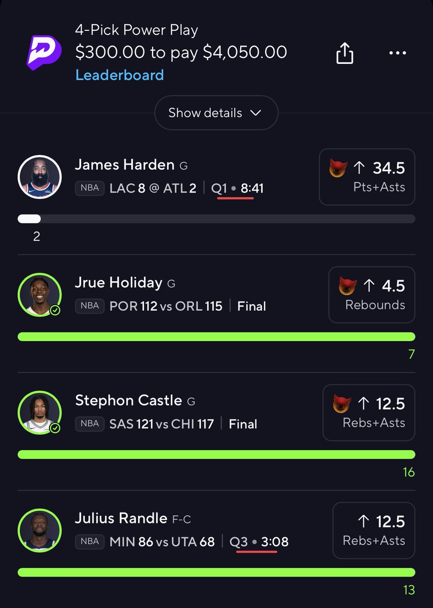 DreamPicksVIP's tweet photo. 🚨REPOST 🔁 IT IF YOU WANT ME TO PAY YOUR RENT 🏡🚨

‼️ONLY 1 PICK AWAY FROM CASHING $4,050.00 💰💰💰

AS I SAID IN THE POST EARLIER 👇🏼👇🏼🤑🤑 https://t.co/XwYoh2xd45