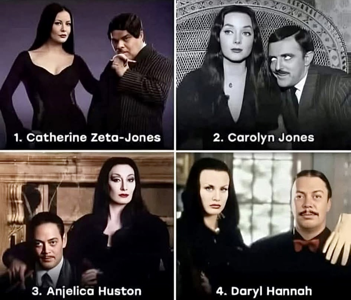 Choose your favorite Morticia!
