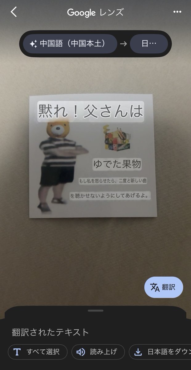 vinegar_vinegar's tweet image. 中国のファンが作ってくれた差し入れの中にあったんだけど何これ過ぎる