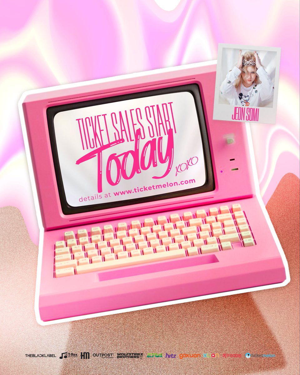 TICKETS ARE OFFICIALLY OPEN FOR SALE! 💕

JEON SOMI 2025 FAN SIGN TOUR IN KL
🗓️ : 16th DEC 2025
📍 : DEWAN WAWASAN MENARA PGRM, KL
🎟️ : TicketMelon

Go grab your tickets now 💅

#JeonSomi 
#JeonSomiInKL  
#FANSIGNTOUR2025
#UnderThePinkSkyWithJeonSomi
#TrexStudio