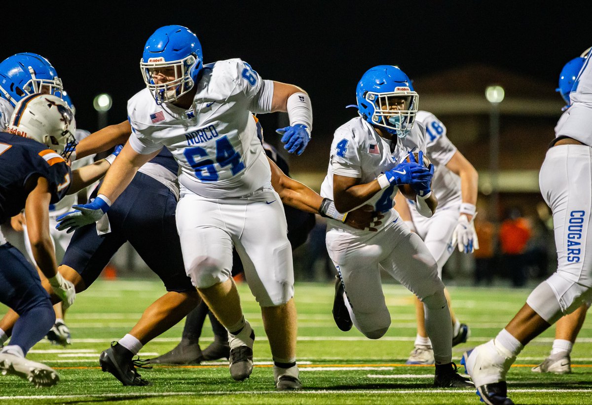 Coaches when you start to make your rounds in the IE, you need to come by Norco, there are multiple college football players in the building. They’ve been coached &amp; developed in as close as you can get to a college environment. <a href="/norcofootball/">NorcoFootballOfficial</a> <a href="/BarlageDaniel/">Daniel Barlage</a> <a href="/YoungPapaBrock/">Coach Brock Newton M.S. 🏁</a>