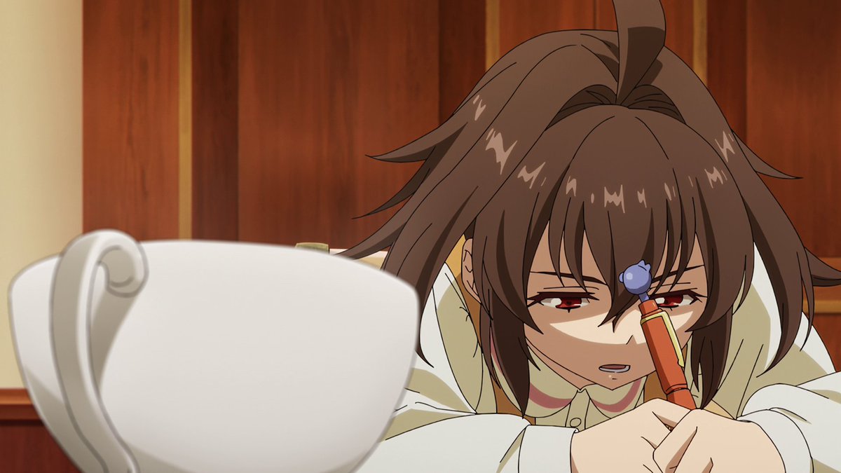 r0narch's tweet photo. New character!!! She's so cute😭

Also I think she and Shin might be connected somehow since they look very similar

#86thRON https://t.co/2o77kO2ONx