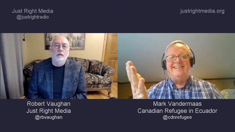 UPDATED: 'Ecuador 101 And Other Options For Canadian Refugees': 1.5 hr interview w libertarian thinker/interviewer <a href="/rbvaughan/">Robert Vaughan</a>. We discuss why we left Canada, and whether the country can be saved. See 'Escaping Neverland...' in Section A, 'Ecuador-General.' markvandermaas.substack.com/p/ecuador-101-…