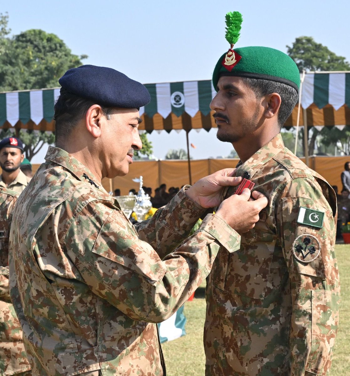 #ISPR
Rawalpindi, 11 November, 2025
 
Closing Ceremony of 45th #Pakistan Army Rifle Association (PARA) Central Meet was held at Army Marksmanship Unit (AMU), Jhelum. Field Marshal Syed Asim Munir, NI (M), HJ, Chief of Army Staff (#COAS), graced the occasion as Chief Guest.

The