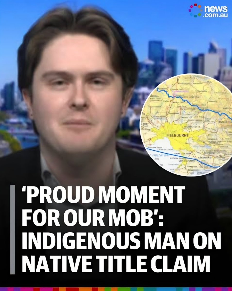 Wurundjeri man Darcy Cohen-Hunter, one of the 11 applicants of a native title claim over Melbourne told the ABC on Monday it's an "incredibly proud moment for our mob".