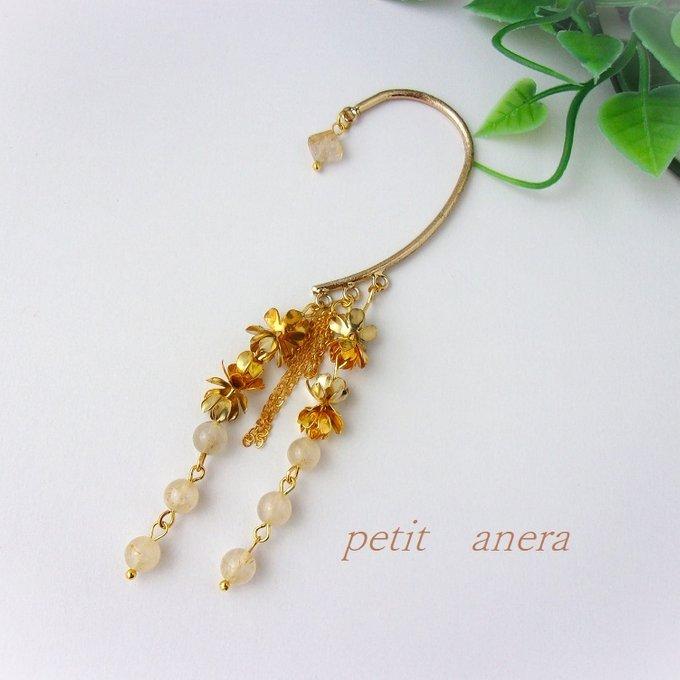 綺麗なミックスルチル！ピッカピカ！ジューンとくる！ ブルッカイトインクォーツ、別名プラチナルチルと呼ばれ、ブルッカイト