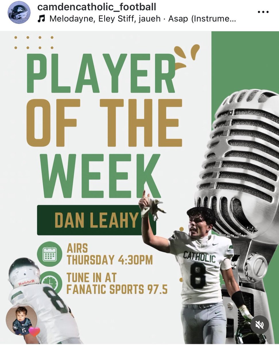 5 catches, 104 yds, 2 TDs
5 tackles, 1 INT
20-7 win

#8 ☘️ 💪