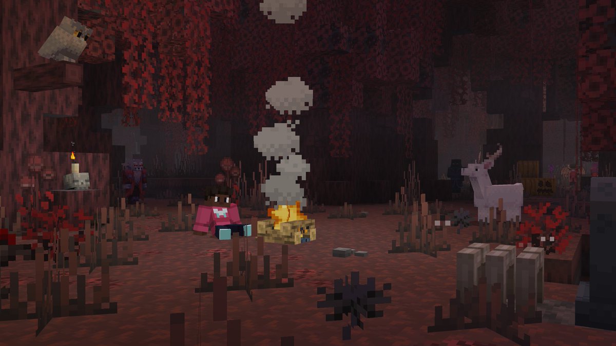 BtyGames's tweet image. The night has never been so alive. A darkness experience is coming to Minecraft Marketplace. 🌖

 #Minecraft #Addon