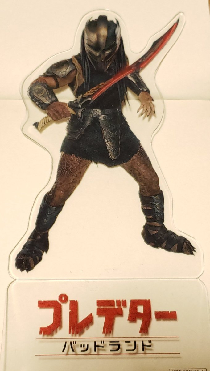 #プレデターバッドランド
IMAXで観て来ました😊
従来の作品よりも世界観とキャラが立っててめっちゃ面白かったです😆
半身アンドロイドのティアも可愛いけど、カリスクの子供のバドが愛くるしくて続編あればどんな活躍するのか楽しみですねぇ😄
シュワちゃん再登場にも期待。