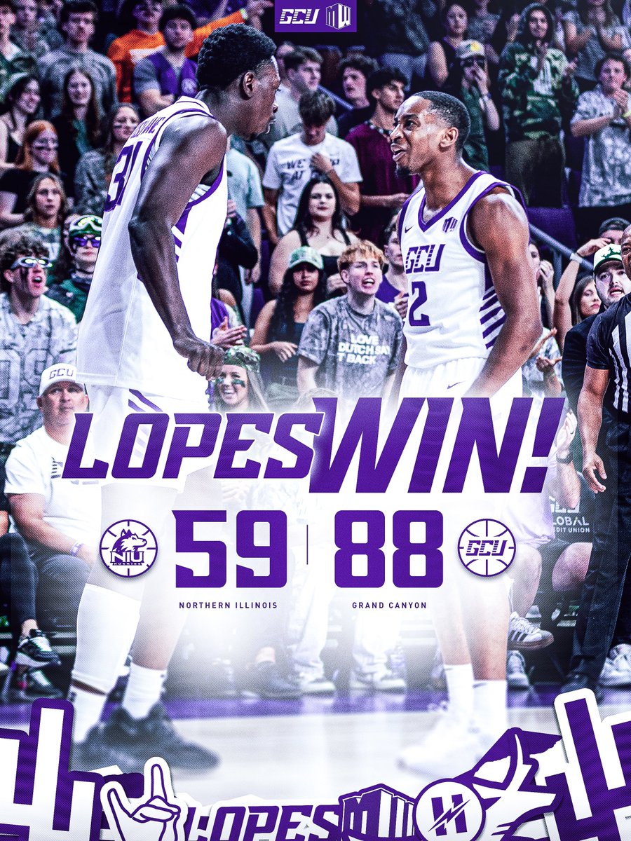 GCU_MBB's tweet image. STATEMENT DUB.