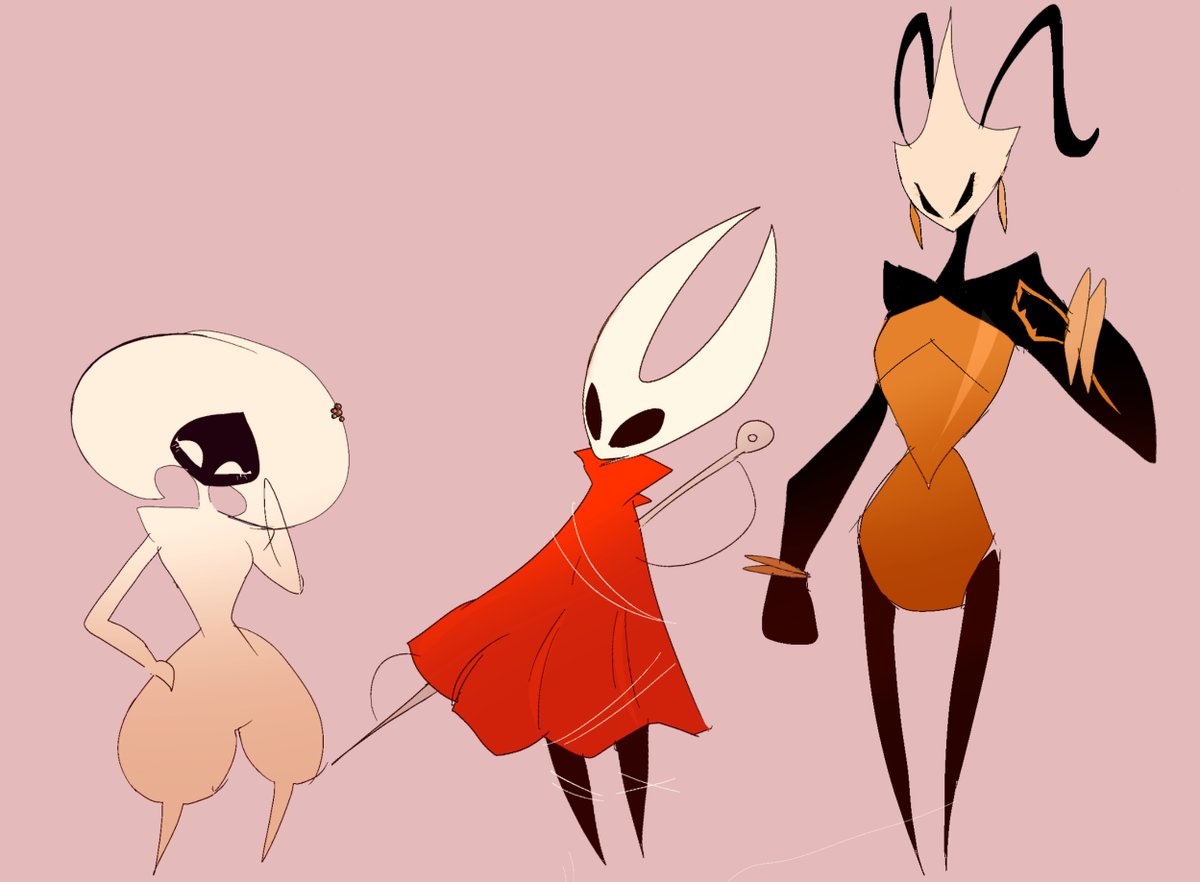 late night silksong doodles