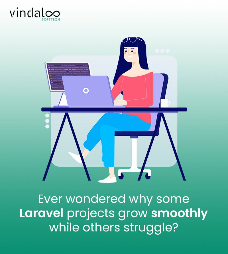 V_softtech's tweet image. Ever wondered why some Laravel projects grow smoothly while others struggle?

Discover 6 reasons why hiring dedicated Laravel developers can change the game for your business. Read Full Blog: 
blog.vindaloosofttech.com/top-6-benefits…