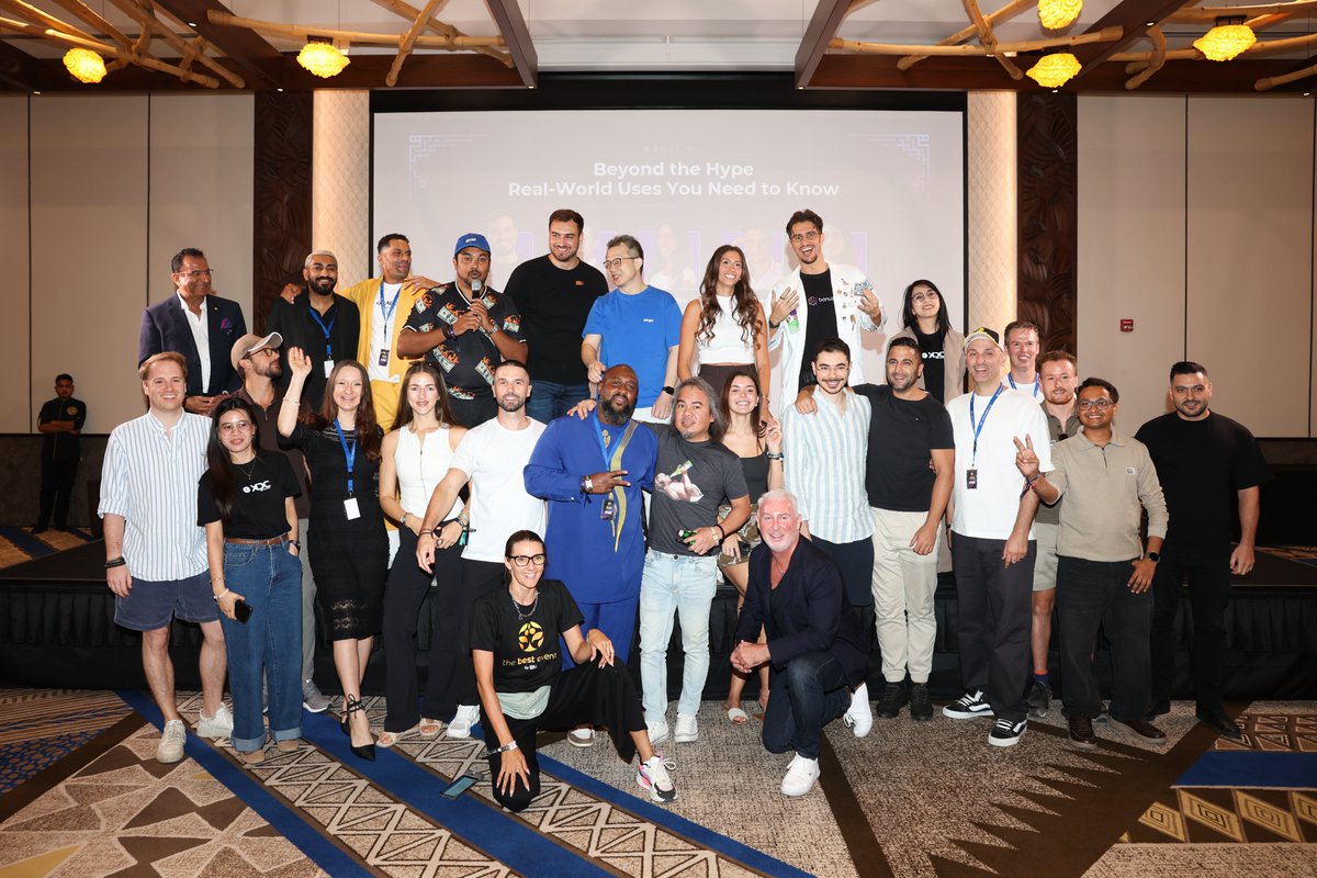 "You don't need to understand how AWS works to use Instagram"

My favorite quote by @leonabboud_  from our panel at The Best Event by <a href="/tbvxyz/">tbv</a>.

Kudos to <a href="/Brent_Fulfer/">Brent Fulfer</a> for moderating so smoothly.

If you were in Dubai, but didn't join us, you missed out on some real opportunities