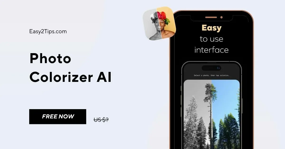 Easy2Tips's tweet image. Photo Colorizer AI  ➔ AI 一鍵黑白老照片上色

✅ AI 智慧還原真實色彩 
✅ 零技巧、操作簡單 
✅ 高解析度輸出 
✅ App 本體免費下載

適合修復家族老照片、歷史影像。

#iOS #FreeApp #Colorize